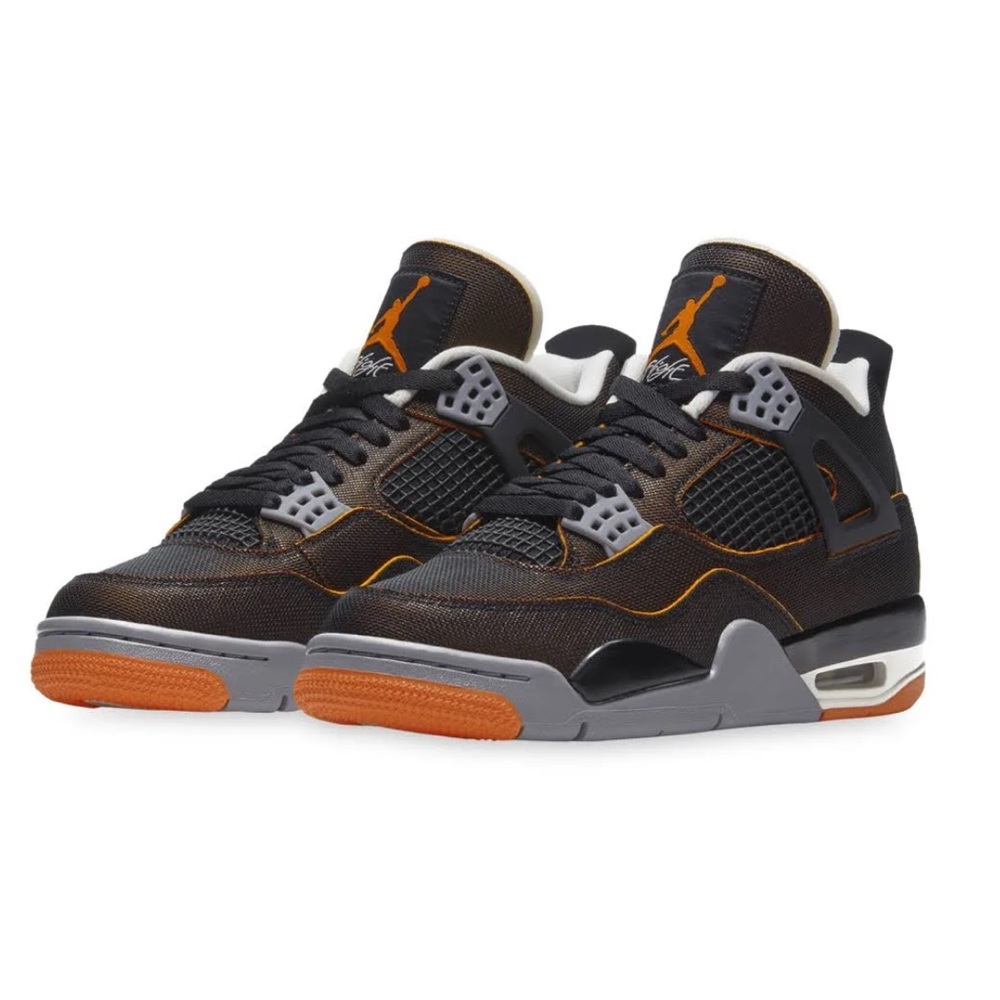 Air Jordan 4 Retro Sail/Black-Starfish